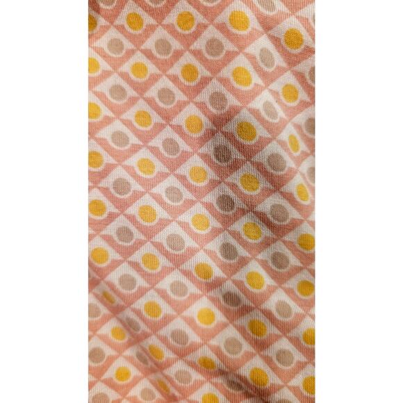 EBERJEY Gisele Relaxed Short Pajama Set In Geometric Print Tile Rose Cloud Sz L - Picture 5 of 10